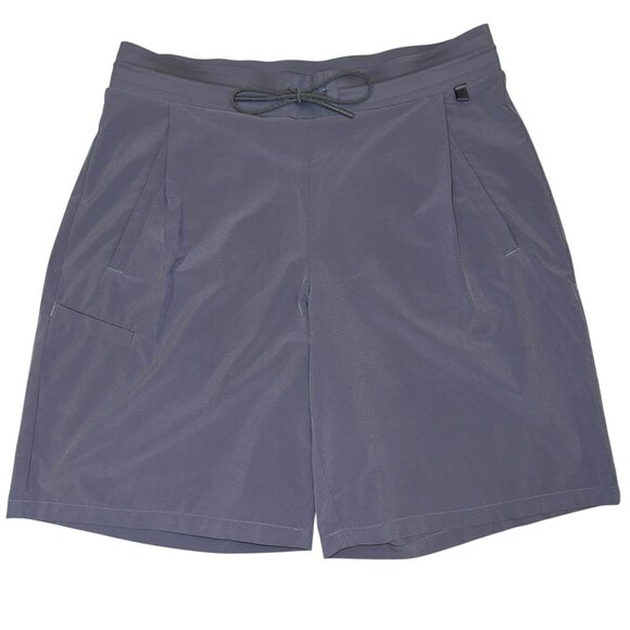 NWOT ATHLETA Venture Bermuda Short in Gray Purple (Tempest Viologt) Sz 10 - Picture 1 of 8